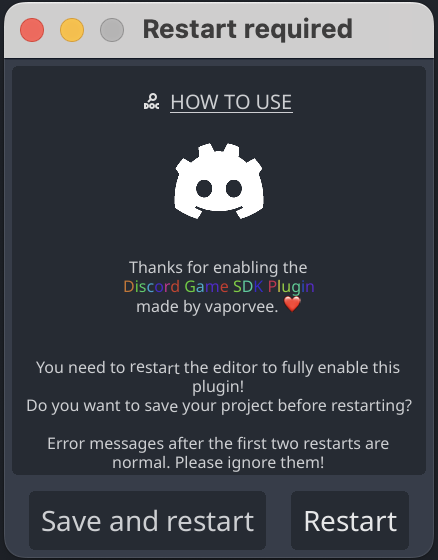 Godot RPC - Restart required