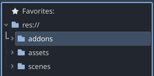 Godot addons